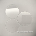 Verre Borosilicate Transparent Rond 3.3